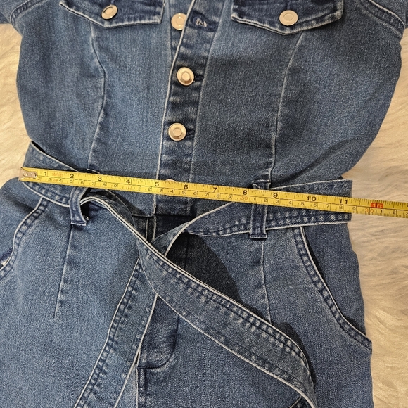 Hudson Jeans Blue Denim Jumpsuit - Picture 8 of 10